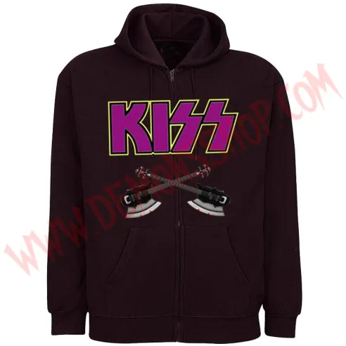 Sudadera Cremallera Kiss