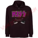 Sudadera Cremallera Kiss