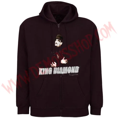 Sudadera Cremallera King Diamond