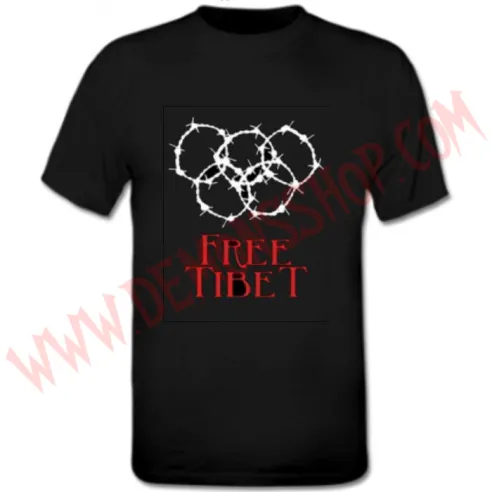 Camiseta MC Free Tibet Espinas OFERTA