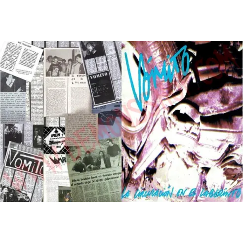 Vinilo LP Vomito - La circulacion en el laberinto