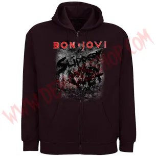 Sudadera Cremallera Bon Jovi