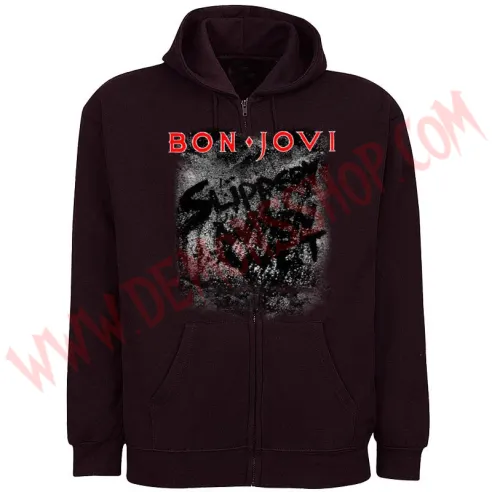 Sudadera Cremallera Bon Jovi