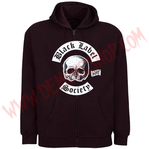 Sudadera Cremallera Black label Society