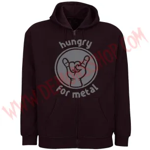 Sudadera Cremallera Cuernos