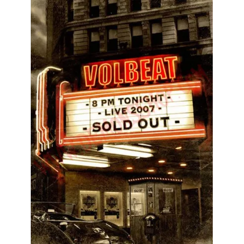 DVD Volbeat ‎– 8 PM Tonight - Live 2007 - SOLD OUT
