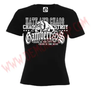 Camiseta MC Chica Gamberras Chaos