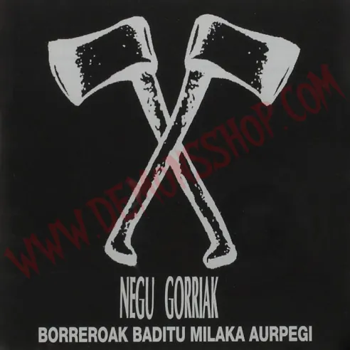Vinilo LP Negu Gorriak - Borreroak baditu milaka aurpegi
