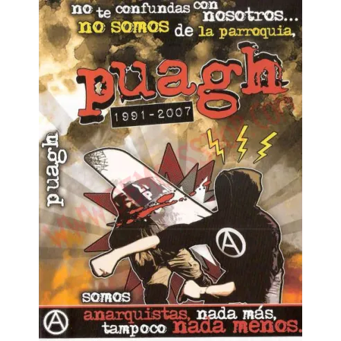 DVD Puagh ‎– No Te Confundas Con Nosotros...
