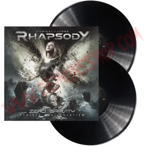 Vinilo LP Rhapsody, Turilli Lione - Zero gravity (Rebirth and evolution)