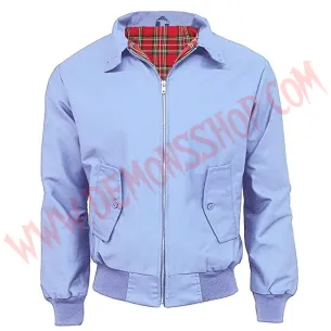 Chaqueta Harrington Sky Blue