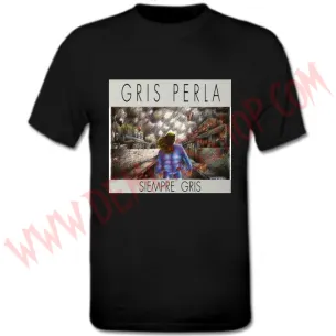 Camiseta MC Gris Perla