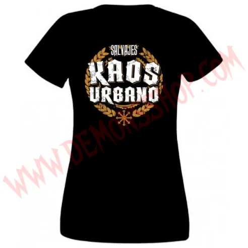 Camiseta Chica MC Kaos urbano