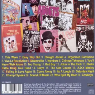 CD The Adicts - The Complete Adicts Singles Collection 2