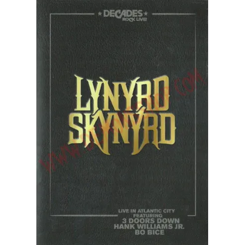 DVD Lynyrd Skynyrd ‎– Live In Atlantic City