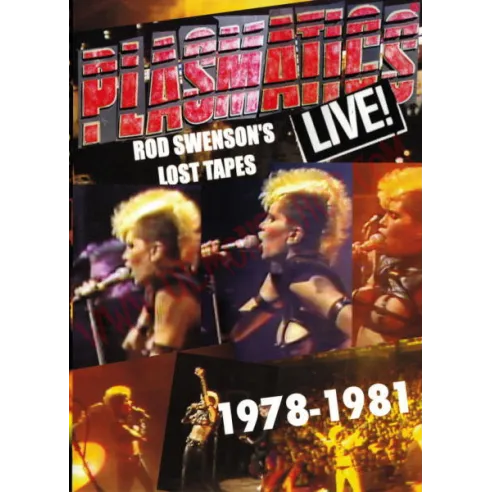DVD Plasmatics ‎– Live! Rod Swenson's Lost Tapes 1978-1981