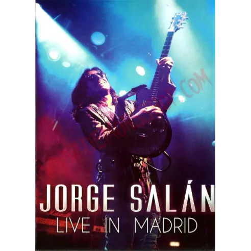 DVD Jorge Salan ‎– Live In Madrid