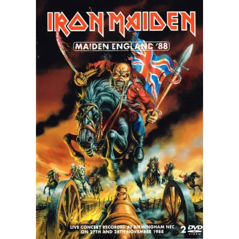 DVD Iron Maiden ‎– Maiden England '88