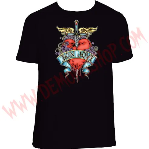 Camiseta MC Bon Jovi
