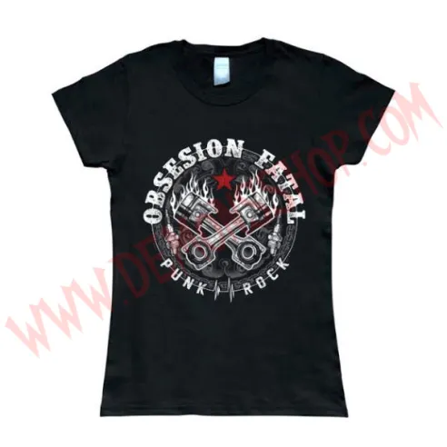 Camiseta Chica MC Obsesión Fatal