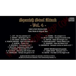 CD Spanish Steel Attack Vol 4 2
