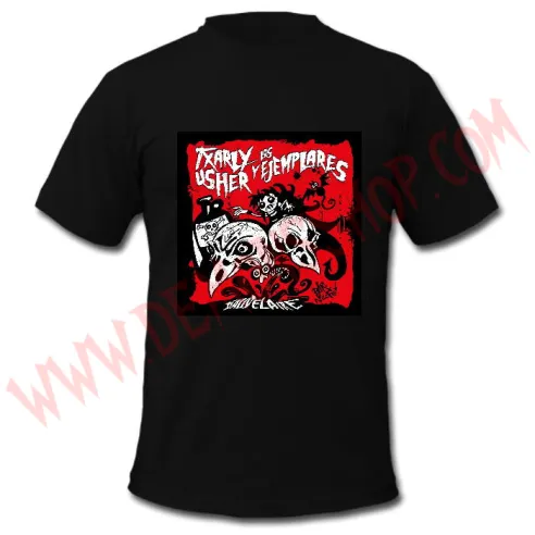 Camiseta MC Txarly Usher y los Ejemplares