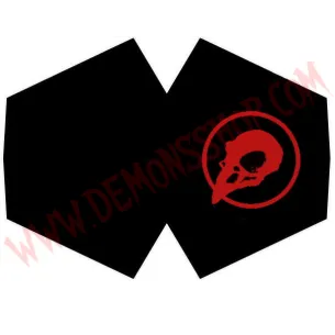 Mascarilla Txarly Usher y los ejemplares