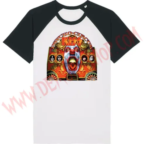 Camiseta Raglan MC Kiss