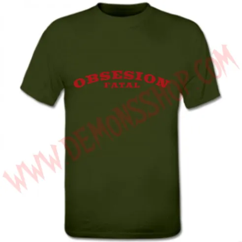 Camiseta MC Obsesión Fatal (Kaki)