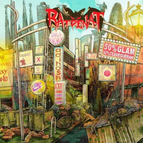 Vinilo LP Ratpenat ‎– 50% Glam 50% Clavegueram