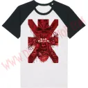 Camiseta Raglan MC Iron Maiden (Blanca)