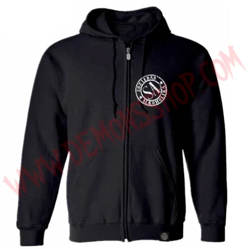 Sudadera Cremallera Soziedad Alkoholika