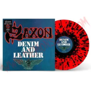Vinilo LP Saxon ‎– Denim And Leather 2
