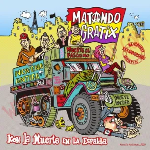 CD Matando Gratix ‎– Kon la Muerte en la Espalda