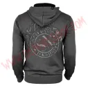 Sudadera Cremallera Soziedad Alkoholika (Gris)
