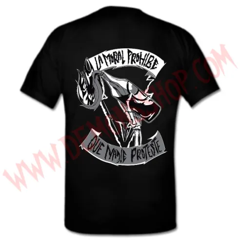 Camiseta MC La Moral prohibe