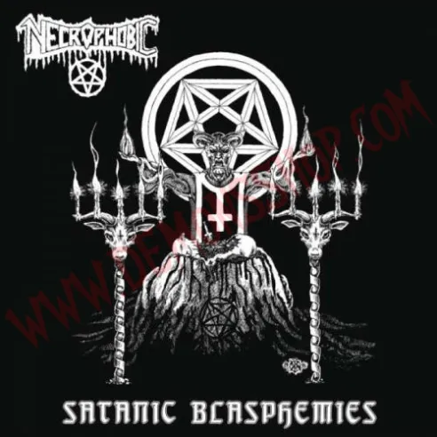 Vinilo LP Necrophobic - Satanic Blashphemies