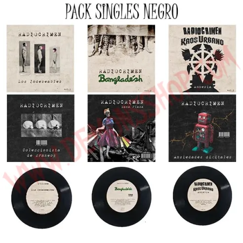 Vinilo Single Radiocrimen - Trilogia IRA