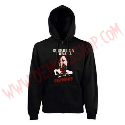 Sudadera Cremallera Guerrilla Urbana