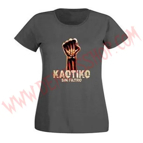 Camiseta Chica MC Kaotiko