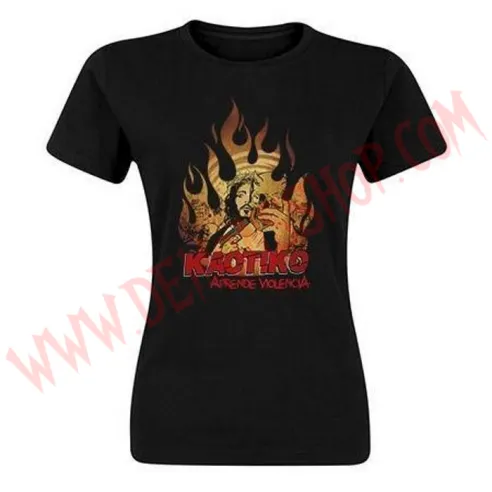 Camiseta Chica MC Kaotiko