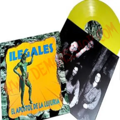 Vinilo LP Ilegales - El apóstol de la lujuria - Vinilo Rock - Ilegales