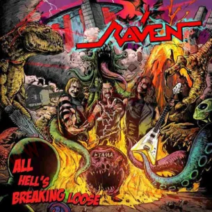 Vinilo LP Raven - All Hell'S Breaking Loose