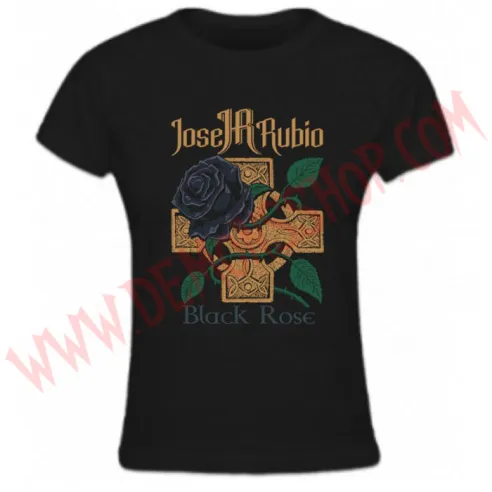 Camiseta Chica MC José Rubio - Camisetas Heavy - José Rubio