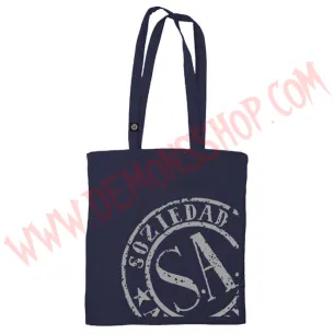 Bolsa Soziedad Alkoholika Azul Oscuro - Bolsos y Mochilas - Soziedad Alkoholika