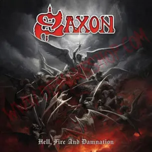 CD Saxon ‎– Hell, Fire and Damnation - CD Heavy - Saxon