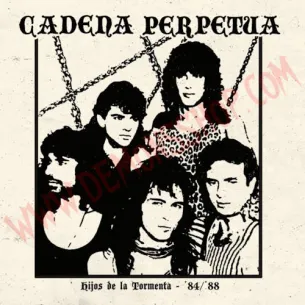 CD Cadena Perpetua - Hijos de la Tormenta 84-88 - CD Heavy - Cadena Perpetua