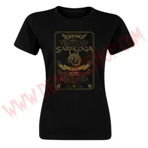 Camiseta Chica MC Saratoga - Camisetas Heavy - Runa Llena