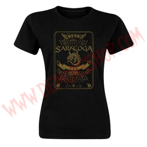 Camiseta Chica MC Saratoga - Camisetas Heavy - Runa Llena