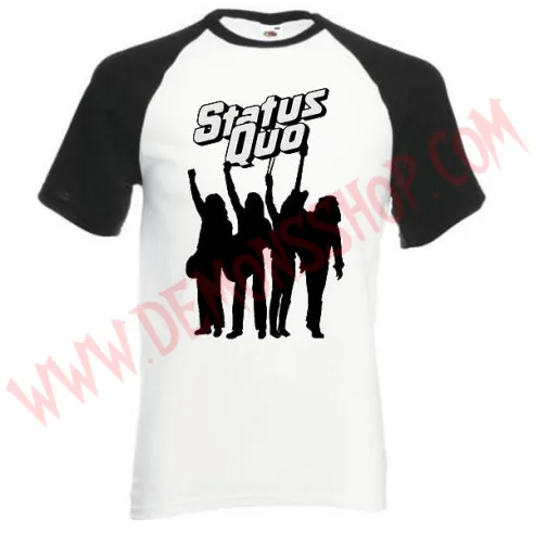 Camiseta Raglan MC status Quo - Camisetas Rock - Status Quo